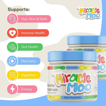 Miracle Moo | Calostro Bovino con ImmunoLin®