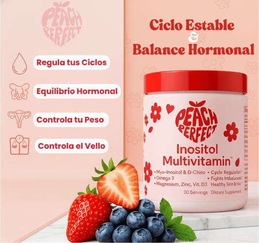 Peach Perfect™: Inositol 120 Capsulas